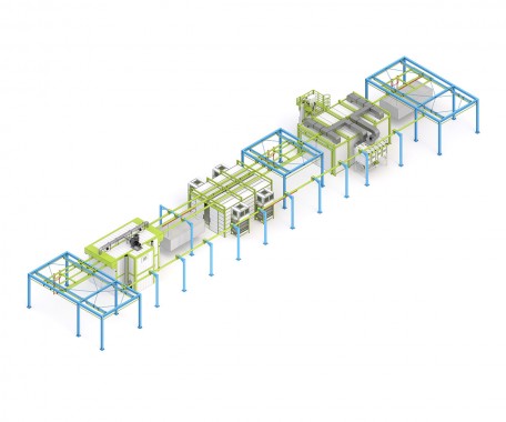 Комплекс оборудования SPK-56.10.4 для подгтовки к окраске, окраски и сушки изделий с подвесным конвейером Комплекс оборудования SPK-56.10.4 для подгтовки к окраске, окраски и сушки изделий с подвесным конвейером
