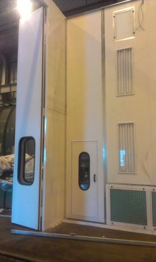 Окрасочно-сушильная камера для поездов депо Балахонцы "УралКалий" г. Березники Окрасочно-сушильная камера для поездов депо Балахонцы "УралКалий" г. Березники