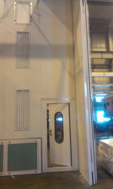 Окрасочно-сушильная камера для поездов депо Балахонцы "УралКалий" г. Березники Окрасочно-сушильная камера для поездов депо Балахонцы "УралКалий" г. Березники