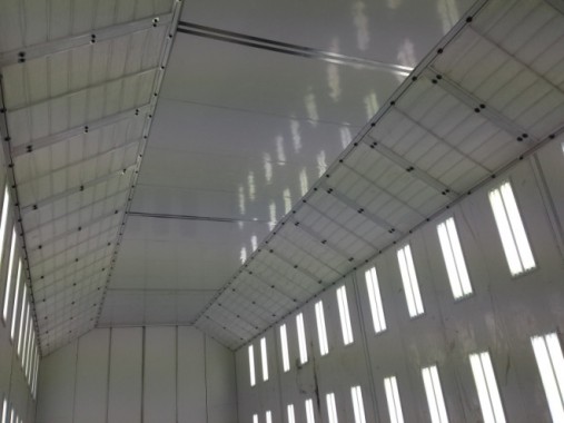 Окрасочно-сушильная камера для поездов депо Балахонцы "УралКалий" г. Березники Окрасочно-сушильная камера для поездов депо Балахонцы "УралКалий" г. Березники