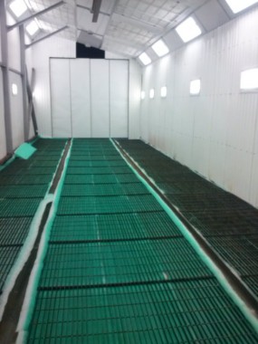 Уличная окрасочная камера для металлоконструкций SPK