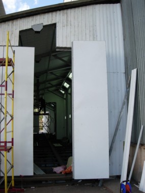 Уличная окрасочная камера для металлоконструкций SPK