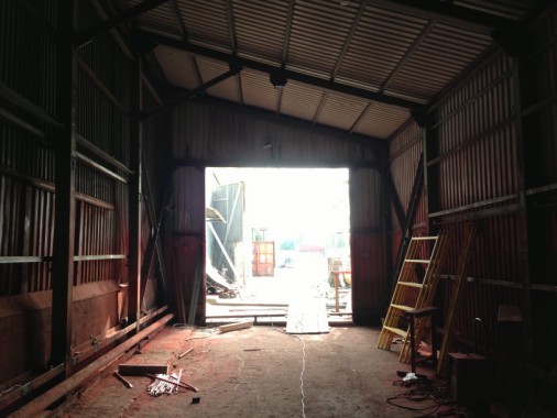 Уличная окрасочная камера для металлоконструкций SPK