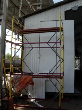 Уличная окрасочная камера для металлоконструкций SPK