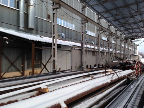 Строительство окрасочной камеры для металлоконструкций уличного исполнения SPK-Россия