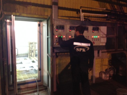 Строительство окрасочной камеры для металлоконструкций уличного исполнения SPK-Россия