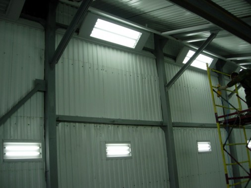 Строительство окрасочной камеры для металлоконструкций уличного исполнения SPK-Россия