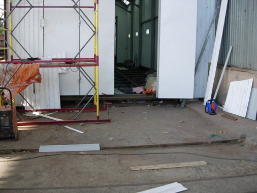 Строительство окрасочной камеры для металлоконструкций уличного исполнения SPK-Россия