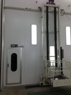 Строительство окрасочно-сушильной камеры для грузовых автомобилей ИВЕКО г Миаcс