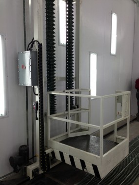 Строительство окрасочно-сушильной камеры для грузовых автомобилей ИВЕКО г Миаcс