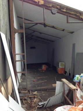 Строительство обитаемой дробеструйной камеры в уличном исполнении SPK-15 DB Россия