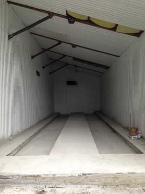 Строительство обитаемой дробеструйной камеры в уличном исполнении SPK-15 DB Россия