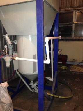 Обитаемая уличная дробеструйная камера SPK-15 DB Россия