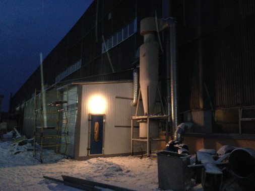 Обитаемая уличная дробеструйная камера SPK-15 DB Россия