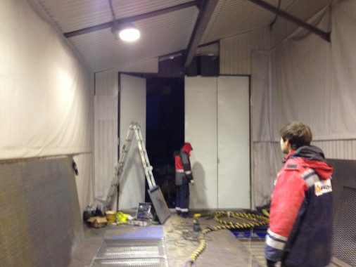 Обитаемая уличная дробеструйная камера SPK-15 DB Россия