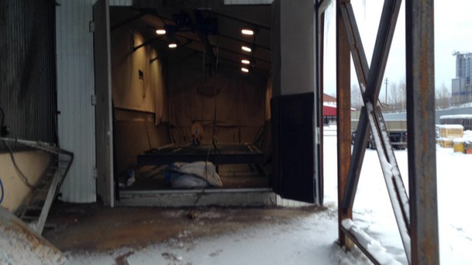 Обитаемая уличная дробеструйная камера SPK-15 DB Россия