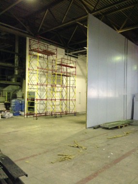 Окрасочно-сушильная камера для грузовых автомобилей ИВЕКО г. Миасс Окрасочно-сушильная камера для грузовых автомобилей ИВЕКО г. Миасс