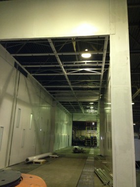 Окрасочно-сушильная камера для грузовых автомобилей ИВЕКО г. Миасс Окрасочно-сушильная камера для грузовых автомобилей ИВЕКО г. Миасс