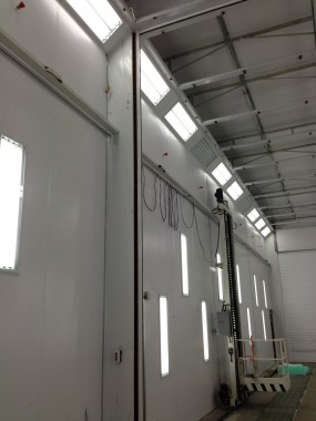 Окрасочно-сушильная камера для грузовых автомобилей ИВЕКО г. Миасс Окрасочно-сушильная камера для грузовых автомобилей ИВЕКО г. Миасс