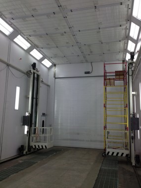 Окрасочно-сушильная камера для грузовых автомобилей ИВЕКО г. Миасс Окрасочно-сушильная камера для грузовых автомобилей ИВЕКО г. Миасс