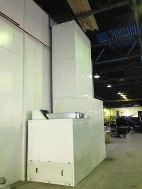 Окрасочно-сушильная камера для грузовых автомобилей ИВЕКО г. Миасс Окрасочно-сушильная камера для грузовых автомобилей ИВЕКО г. Миасс