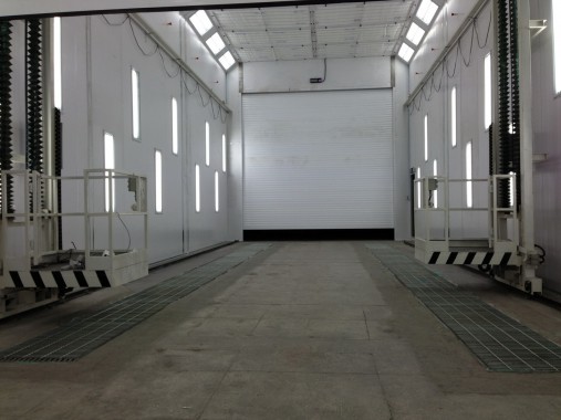 Окрасочно-сушильная камера для грузовых автомобилей ИВЕКО г. Миасс Окрасочно-сушильная камера для грузовых автомобилей ИВЕКО г. Миасс