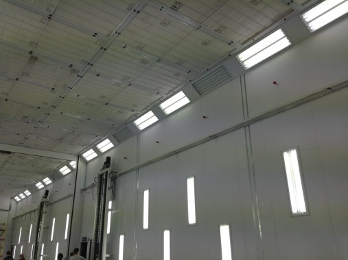 Окрасочно-сушильная камера для грузовых автомобилей ИВЕКО г. Миасс Окрасочно-сушильная камера для грузовых автомобилей ИВЕКО г. Миасс