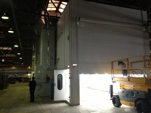 Окрасочно-сушильная камера для грузовых автомобилей ИВЕКО г. Миасс Окрасочно-сушильная камера для грузовых автомобилей ИВЕКО г. Миасс