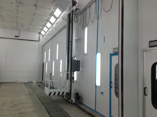 Окрасочно-сушильная камера для грузовых автомобилей ИВЕКО г. Миасс Окрасочно-сушильная камера для грузовых автомобилей ИВЕКО г. Миасс