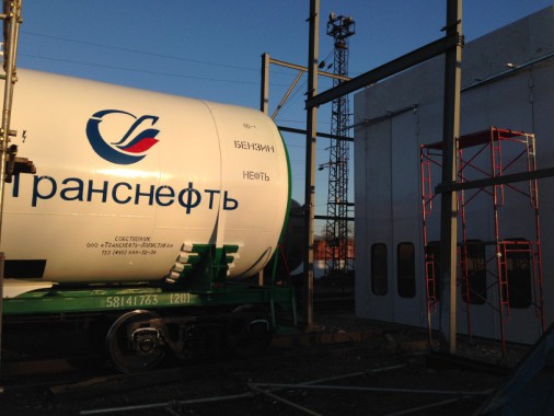 Окрасочно-сушильная камера для цистерн и вагонов в уличном исполнении г. Партизанск SPK-18x6x6 Россия