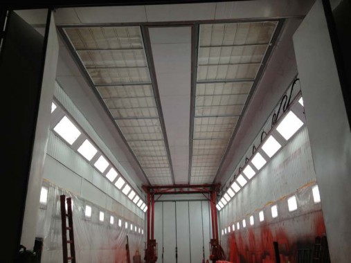 Реконструкция окрасочно-сушильной камеры для вагонов РПМ, г. Екатеринбург