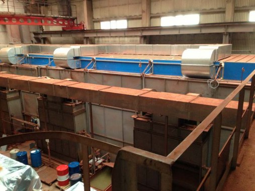 Реконструкция окрасочно-сушильной камеры для вагонов РПМ, г. Екатеринбург