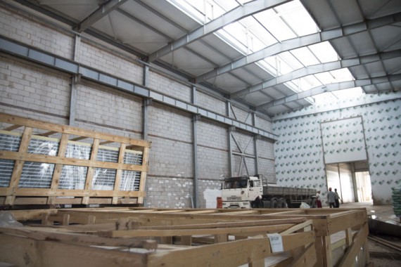 Строительство моечной камеры на Заводе по производству дизельных двигателей GEVO. Строительство моечной камеры на Заводе по производству дизельных двигателей GEVO.