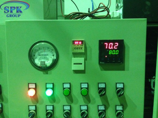 Окрасочно-сушильная камера для Ж/Д вагонов с возможностью разделения на 7 и 15 м SPK-22x6x6.5 Россия