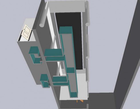 Зона подготовки к покраске автобусов с подогревом (для Тобольское ПАТП)