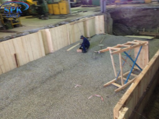 Окрасочно-сушильная камера для Ж/Д вагонов с возможностью разделения на 7 и 15 м SPK-22x6x6.5 Россия