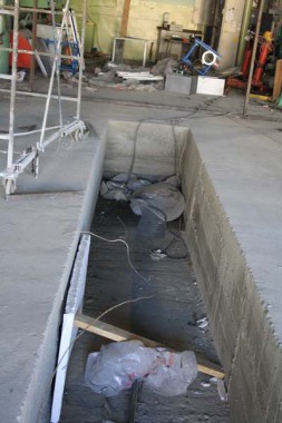 Зона подготовки к покраске автобусов с подогревом (для Тобольское ПАТП)