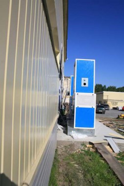 Зона подготовки к покраске автобусов с подогревом (для Тобольское ПАТП)