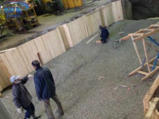 Окрасочно-сушильная камера для Ж/Д вагонов с возможностью разделения на 7 и 15 м SPK-22x6x6.5 Россия