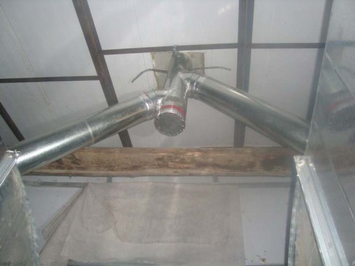 Зона подготовки к покраске автобусов с подогревом (для Тобольское ПАТП)