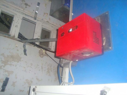 Зона подготовки к покраске автобусов с подогревом (для Тобольское ПАТП)