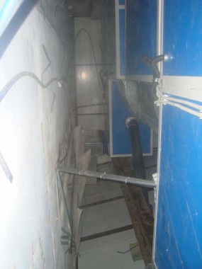 Зона подготовки к покраске автобусов с подогревом (для Тобольское ПАТП)