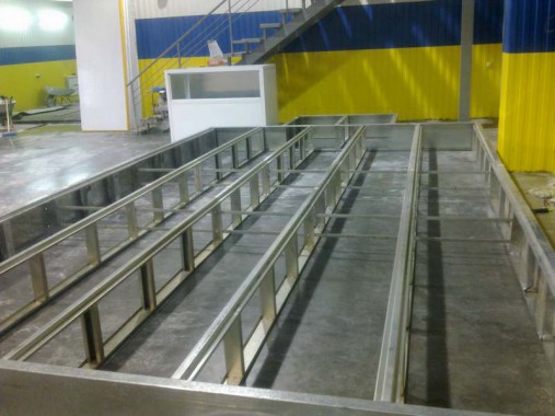 Реставрация покрасочно-сушильной камеры ЧЕРИ г. Нижний Тагил (установка трех зон подготовки к окраске)