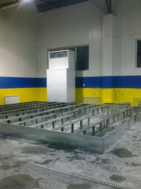 Реставрация покрасочно-сушильной камеры ЧЕРИ г. Нижний Тагил (установка трех зон подготовки к окраске)