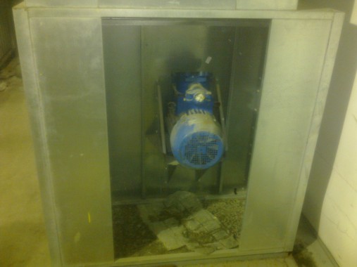 Демонтаж покрасочно-сушильной камеры для металлоконструкций "СтройМеханизация"