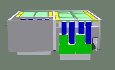 Окрасочно-сушильная камера для кабин электровозов SPK-16x14x5 Россия Окрасочно-сушильная камера для кабин электровозов SPK-16x14x5 Россия