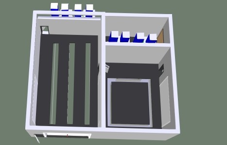 Окрасочно-сушильная камера для кабин электровозов SPK-16x14x5 Россия Окрасочно-сушильная камера для кабин электровозов SPK-16x14x5 Россия