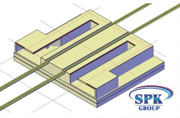 Окрасочно-сушильная камера для металлоконструкций SPK Италия Окрасочно-сушильная камера для металлоконструкций SPK Италия
