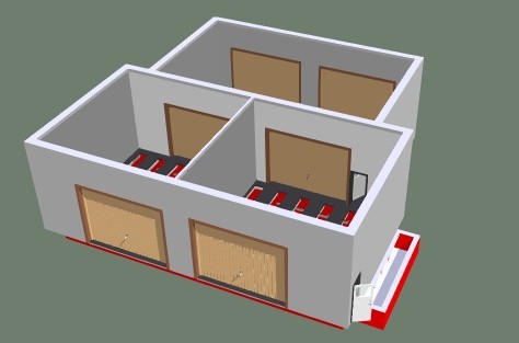 Окрасочно-сушильная камера для кабин электровозов SPK-16x14x5 Россия Окрасочно-сушильная камера для кабин электровозов SPK-16x14x5 Россия