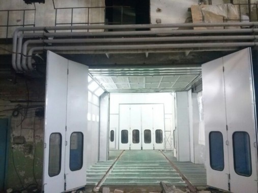 Окрасочно-сушильная камера для кабин электровозов SPK-16x14x5 Россия Окрасочно-сушильная камера для кабин электровозов SPK-16x14x5 Россия